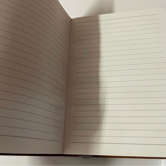 Brown Floral Initial Journal NWOT - Picture 4 of 6